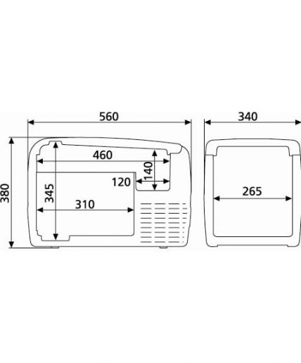 Frigorífico Dometic CDF 36 - Imagen 2