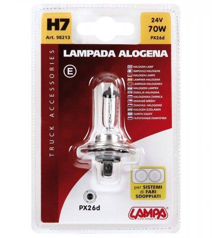 Blister de Uma Lâmpada H7 24V - Image 2