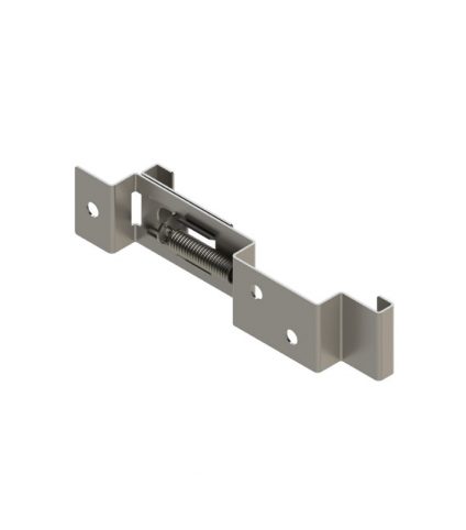 Suporte chapa de matricula em Inox