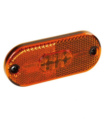 Farol Lampa 5 LEDs naranja 24V
