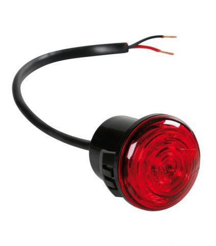 Farolim 1 led Lampa Vermelho 12/24V