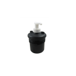 Saboneteira Plástico Preto