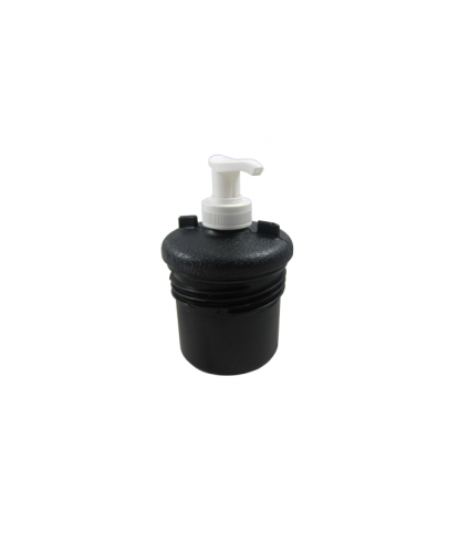 Saboneteira Plástico Preto