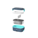 Marmita elétrica desmontada em camadas