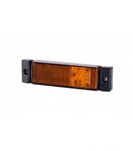 Farolim Refletor e 3 Leds Laranja 12/24V