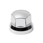 Tampa de Porca de Roda Cromada Baixa