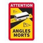 Autocolante Sinalização Ângulos Mortos Autocarros