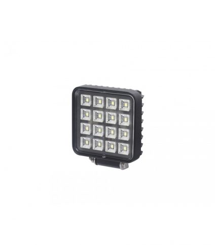 Farol de Trabalho 16x Led Quadrado com Interruptor