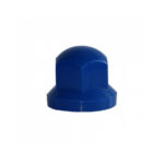 Tampa de Porca de Rodas Azul Baixa