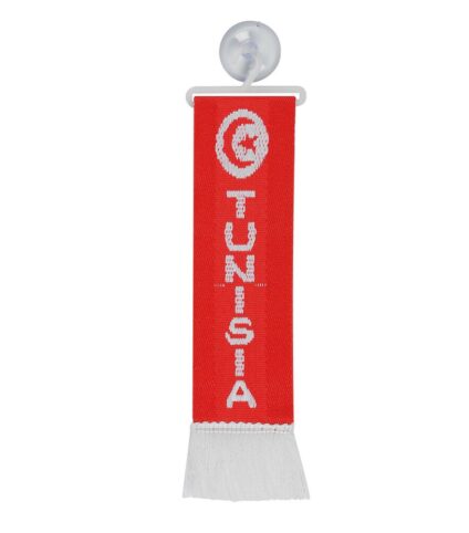 Mini Bandeira Tunísia