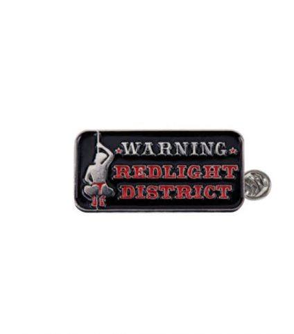 Pin Warning Redlight District