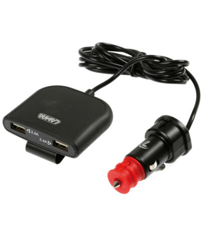 Carregador 4 Ubs Carga Rápida 7800Ma 12/24v com cabo