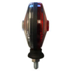 Farolim de Posição Lollipop Led Vermelho e Branco