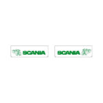 Par de Palas Scania 600x180 Letras Verdes