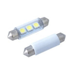 Blister 2 Lâmpadas 24V 3 Leds C5W 41mm - Image 2