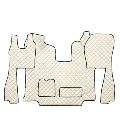 Jogo Tapetes Completo Eco-Pele Scania R Bege (2011-2016)