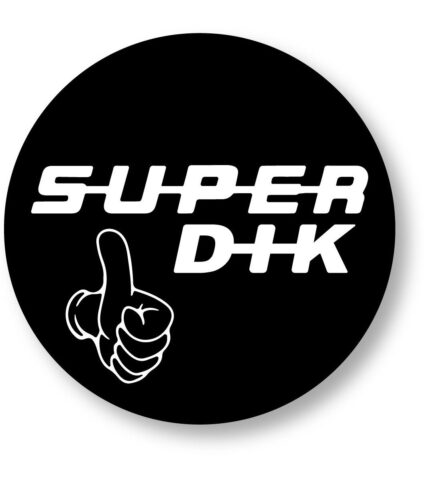 Autocolante Super Dik Preto Diesel Garden