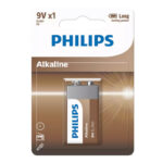 Pila alcalina Philips 9V