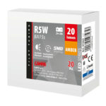 Lâmpada Led R5W 24V Amber - Image 3