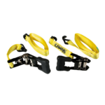 Kit de 2 cintas de 35 mm con gancho de 5 m