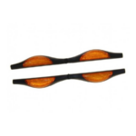 Juego de 2 topes reflectantes naranjas.