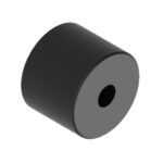 Rodillo batiente redondo 80x100 con casquillo