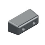 Tope de goma 195x80x80mm