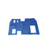 Juego de tapetes de piel ecológica Estándar Renault Magnum azul