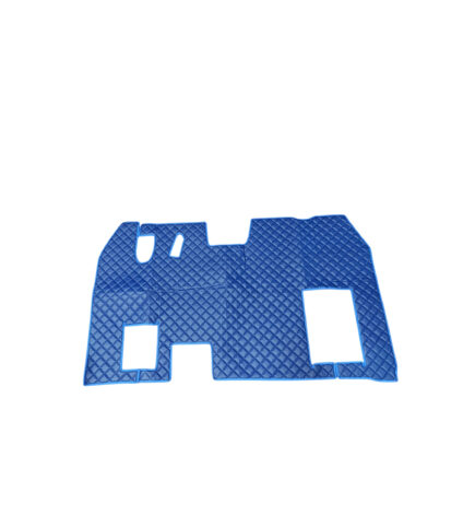 Jogo De Tapetes Eco pele Standard Renault Magnum Azul