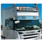 Barra De Faróis Comprida Inox Scania R Topline 1998/2016