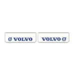 Par de Palas Volvo 600x180 Letras Azuis