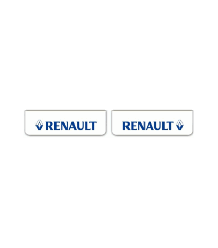 Par de Palas Renault 600x180 Letras Azuis