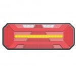 Farolim Traseiro Led com Indicador Dinâmico 12/24V