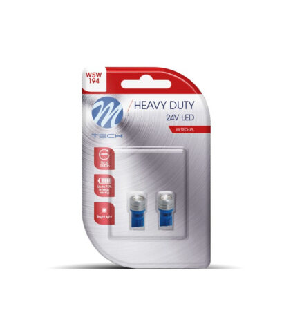 Blister 2 Lâmpadas Led W5W Azul