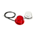 Faro interior colgante rojo y blanco 102AD Horpol 12-24V