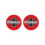 Conjunto de pegatinas Old School Cross