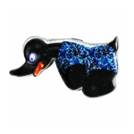Pin Pato Enojado Azul
