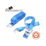 Cinta de amarre de 6 m, 25 mm, 800 kg.