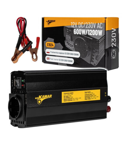 Inversor de potência Kamar 12V/230V 600W/1200W