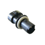 Sensor automóvel preto com conector