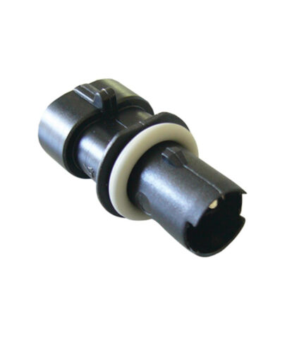 Sensor automóvel preto com conector