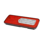 Luz traseira LED vermelha de veículo