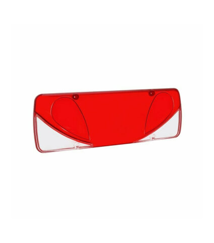 Tampa traseira de luz vermelha para reboque.