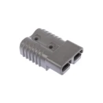 Conector cinza de potência elétrica industrial