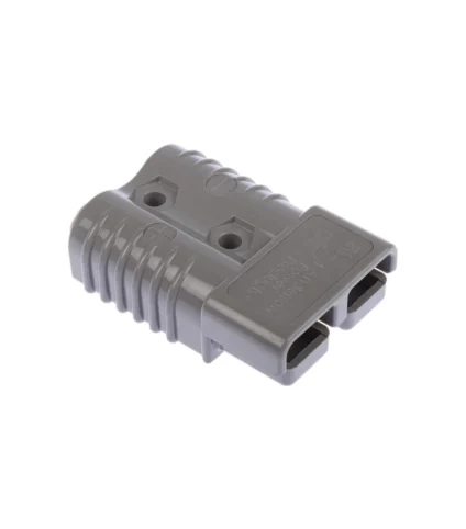 Conector cinza de potência elétrica industrial