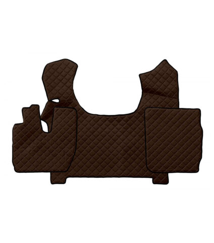 Tapete castanho para interior de carro