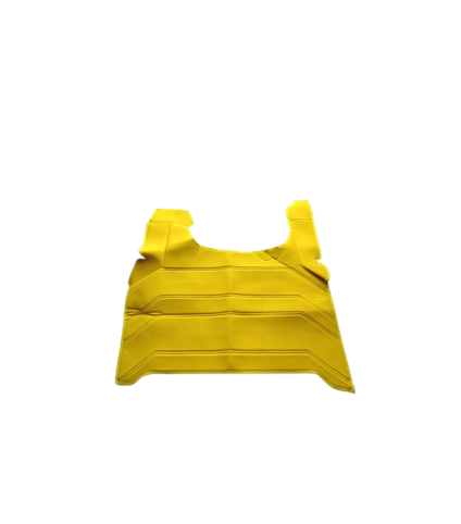 Colete amarelo para proteção corporal