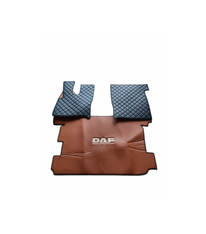 Tapete para camião DAF em dois tons.
