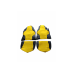 Capas de assento carro amarelas e pretas