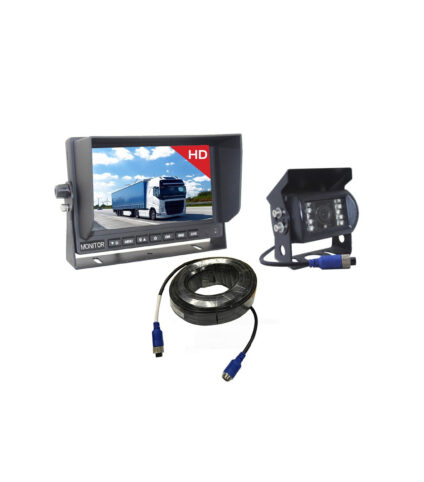 Kit câmara e monitor HD para camiões